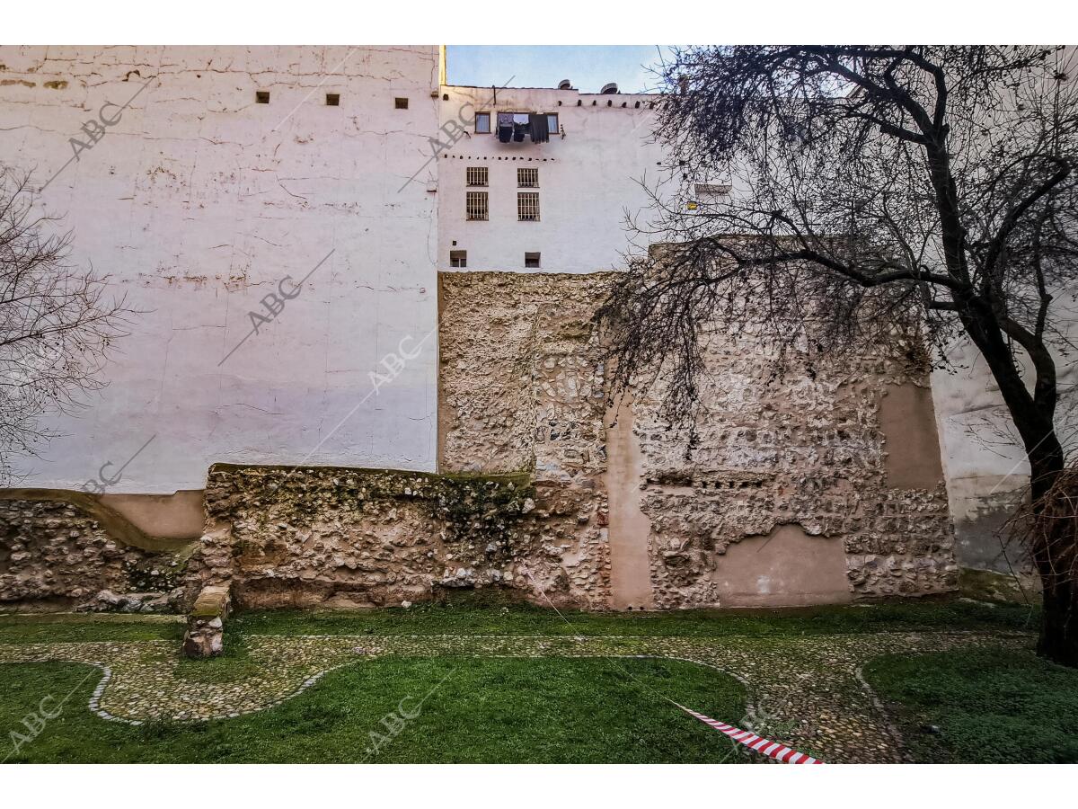 Muralla Cristiana de Madrid, calle Almendro - Archivo ABC