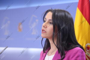 Rueda de prensa de Inés Arrimadas para anunciar que deja la política