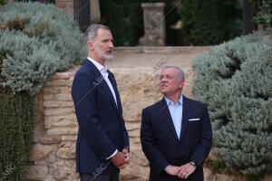 El Rey Felipe VI y el Rey de Jordania Abdala II, se reúnen para el «Proceso de...