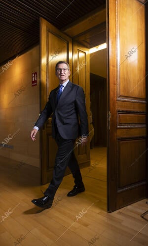 Reunión de Alberto Núñez Feijóo (PP) y Santiago Abascal (Vox) para negociar la...