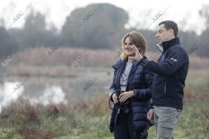 Visita al Parque de Doñana del presidente de la Junta de Andalucía, Juanma...