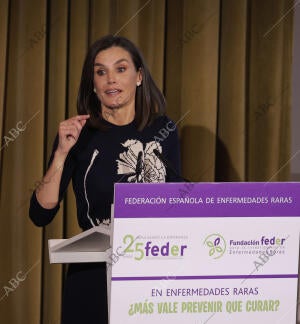 La Reina Letizia preside el acto oficial por el Día de las Enfermedades Raras,...