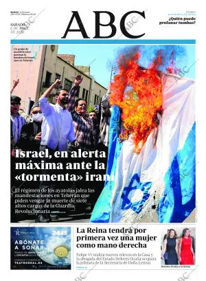 ABC MADRID 06-04-2024 página 1