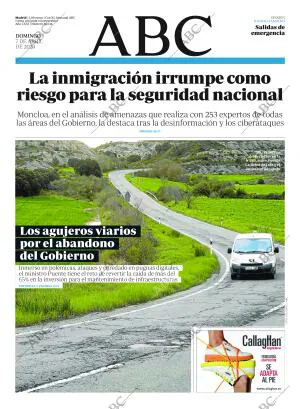 ABC MADRID 07-04-2024 página 1