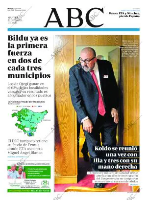 ABC MADRID 23-04-2024 página 1