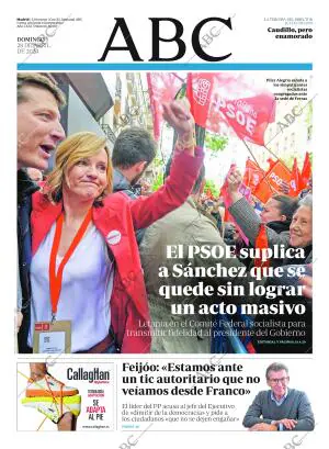 ABC MADRID 28-04-2024 página 1