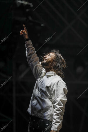 Concierto de Maluma en la plaza de España