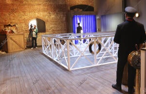 Exposición virtual del Titanic en la nave 16 del Matadero