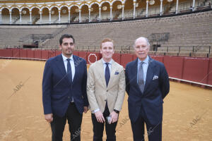 En la Imagen, Javier Macias, Jesús Bayort y Adolfo ladrón de Guevara
