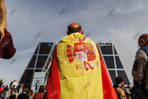 Manifestación convocada por la Plataforma por la España Constitucional en la...