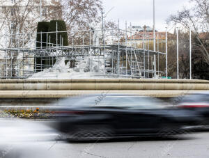 Remodelación de la fuente de Neptuno