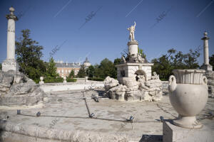 Proyecto de restauración de las fuentes y jardines del Palacio Real