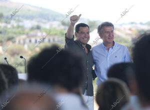 Feijóo y Juanma Moreno participan en el acto del inicio del curso político del...