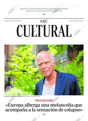 CULTURAL MADRID 12-09-2026 página 1