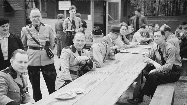 El campamento Siefried, en 1935