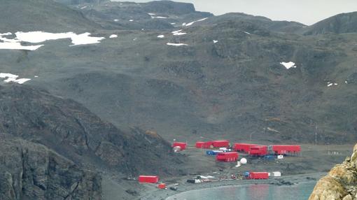 Las instalaciones completamente nuevas de la Base Juan Carlos I en 2011.