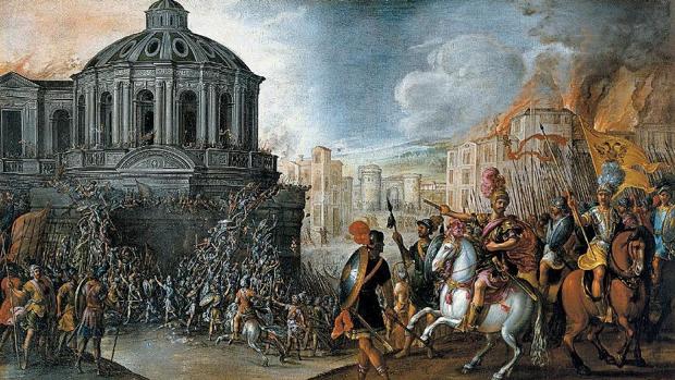 Bautizo en Roma: el desesperado sacrificio de la Guardia Suiza para salvar al Papa del saqueo español