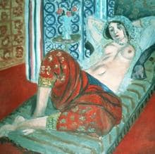 Odalisca con pantalones rojos, Henri Matisse