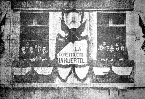 Protesta de «El hijo del Ahuizote» en el aniversario de la Constitución de 1854