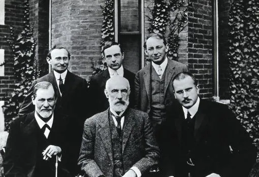 Stanley Hall, Sigmund Freud y Carl Jung