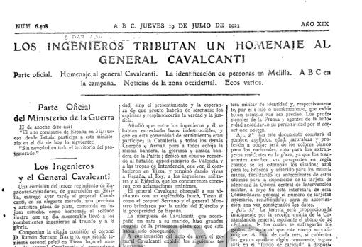 La gesta de Cavalcanti, el héroe español que humilló a 1.500 rifeños con 65 jinetes y evitó una masacre