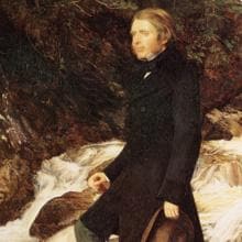 «Retrato de John Ruskin», Millais