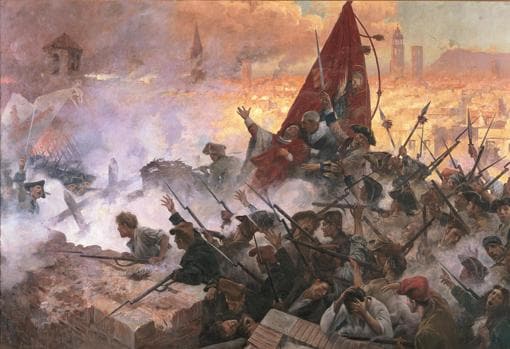 Ataque final a Barcelona en 1714