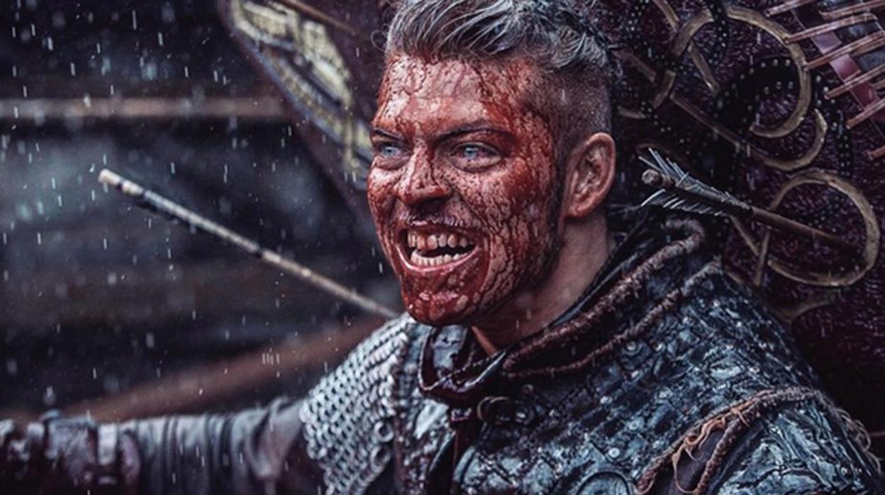 Ivar Sinhuesos en la serie «Vikings»