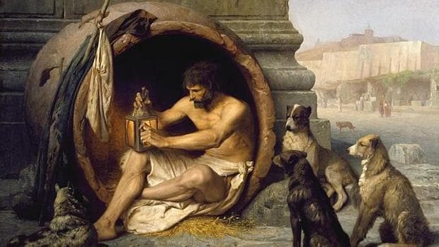 El extraño comportamiento de Diógenes de Sinope: el filósofo indigente que hacía sus necesidades en público