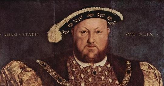 Retrato de Enrique VIII, por Hans Holbein