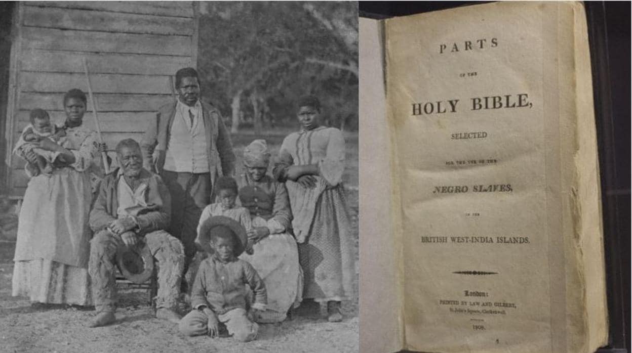El ejemplar de la «Biblia de los esclavos» conservado en Washington
