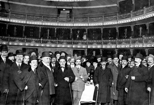 Inauguración del nuevo Teatro de la Zarzuela en 1913
