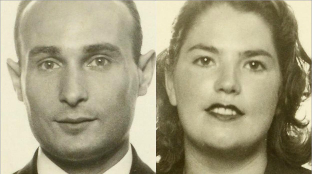 Pujol, junto a Araceli