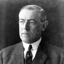 Woodrrow Wilson, presidente de los Estados Unidos y creador de los «Catorce Puntos»