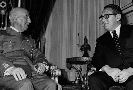 Franco y Henry Kissinger días antes del atentado de Carrero