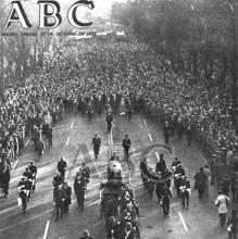 Portada de ABC sobre el duelo de Carrero Blanco