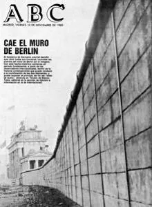 Portada de la caída del muro de Berlín