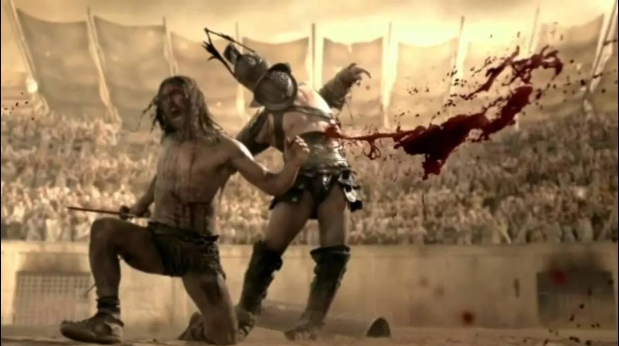 Imagen de la película «Spartacus: Sangre y arena»