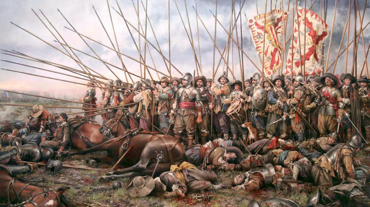 Batalla de Rocroi (1643) por Augusto Ferrer-Dalmau