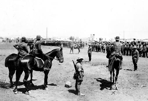 Campamento del Tercio de Extranjeros en 1921