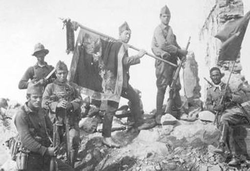 Legionarios en Marruecos