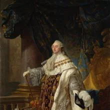 Luis XVI retratado por Callet,