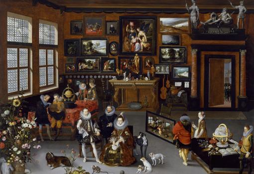 La pareja era una incasable coleccionista de arte