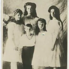Las hijas del zar Nicolán II, antes de su asesinato