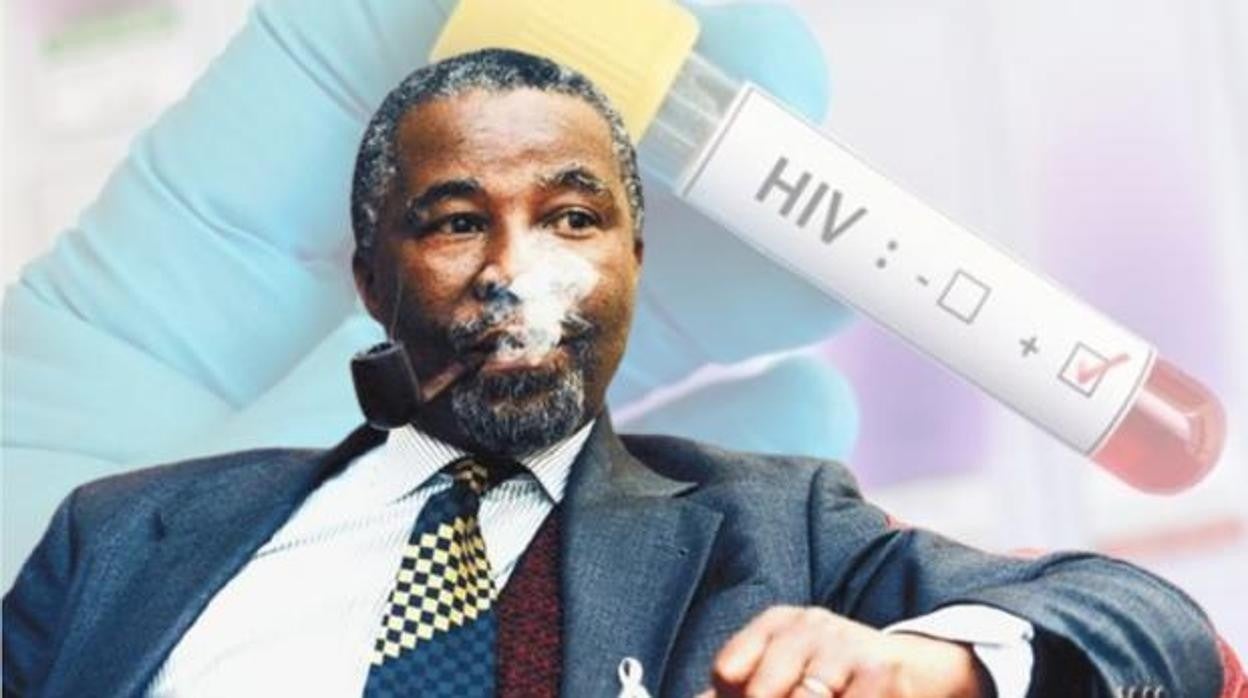 El presidente de Sudáfrica, Thabo Mbeki, durante su mandado