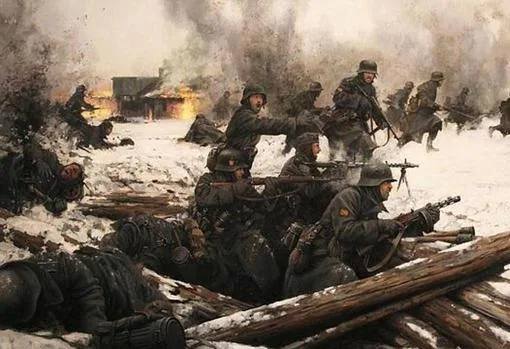 La División Azul en la batalla de Krasny Bor