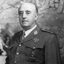 Franco, durante la dictadura