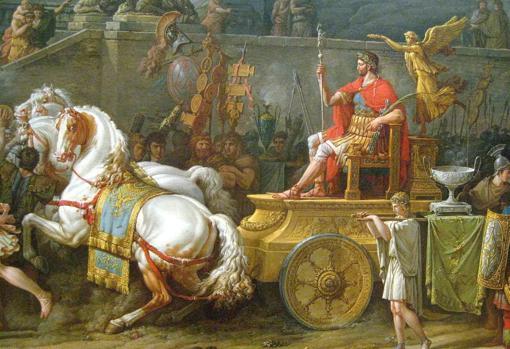 Paulo celebra su triunfo en las calles de Roma.