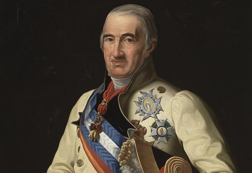 Retrato del general Castaños, pintado por José María Galván