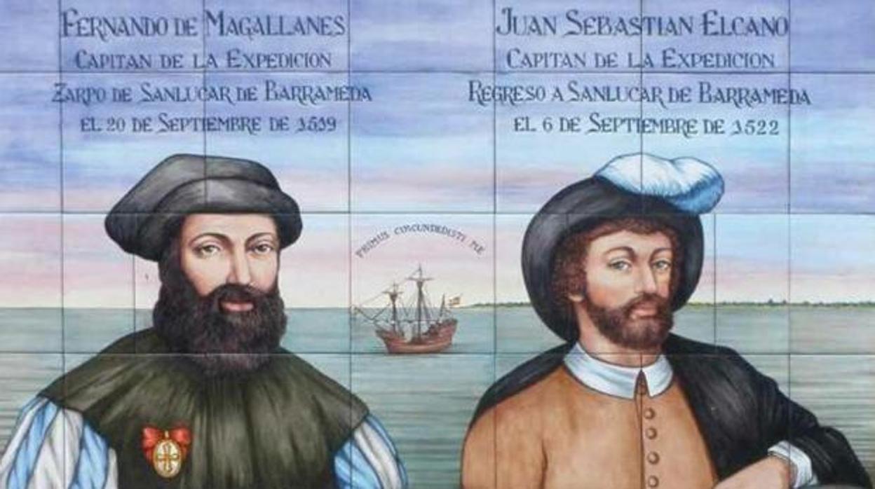 Fernando de Magallanes y Juan Sebastián Elcano